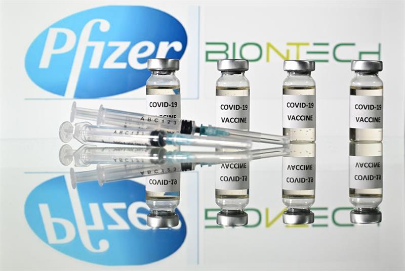 Pfizer-BioNtech says 3 shots can neutralize Omicron.
